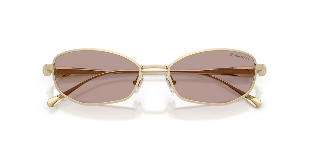 Swarovski SK7042 S (55 - 17) with Violet lenses and Gold frame