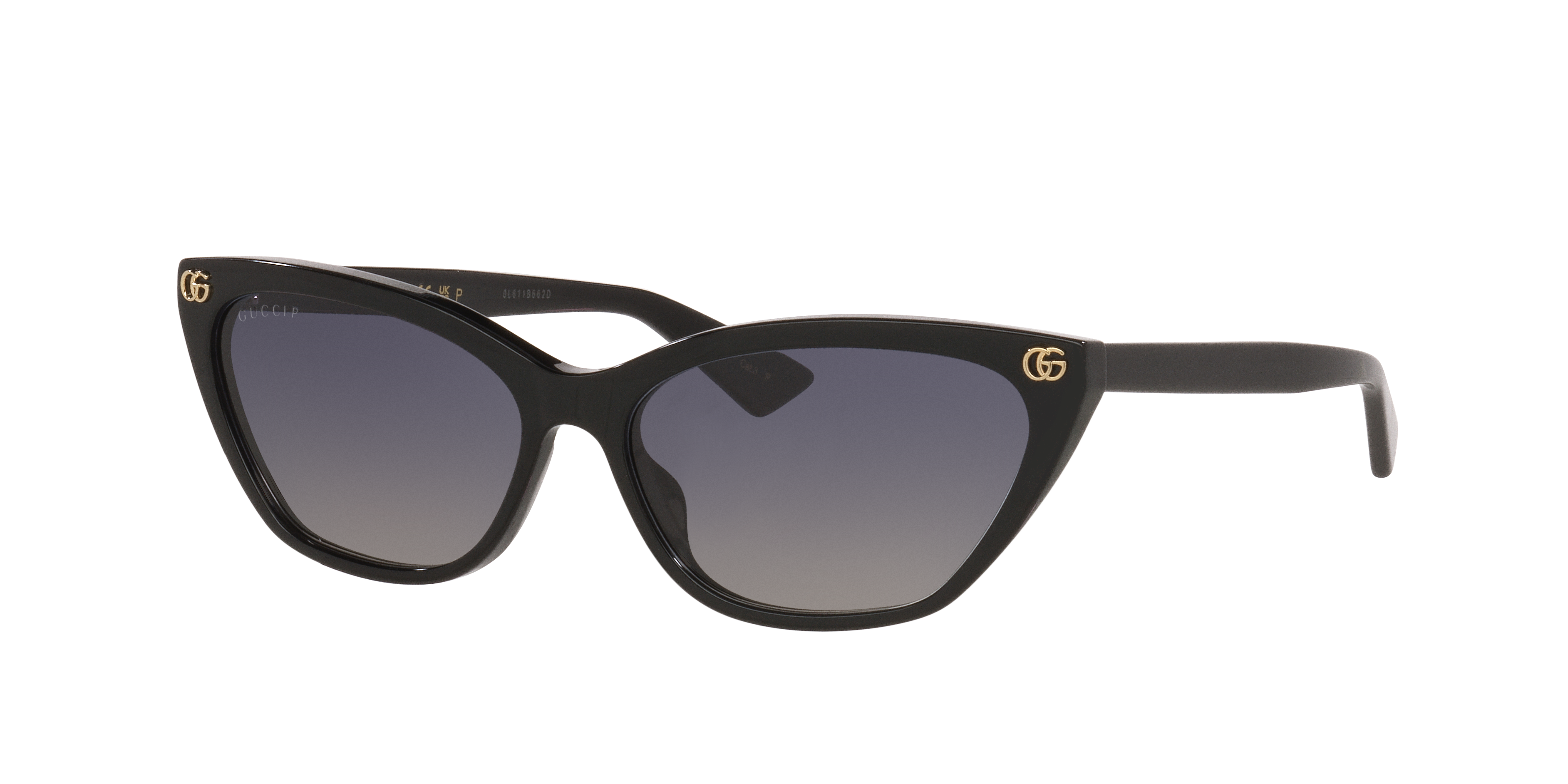 Gucci GG1815S L (58 - 15) with Grey lenses and Black frame