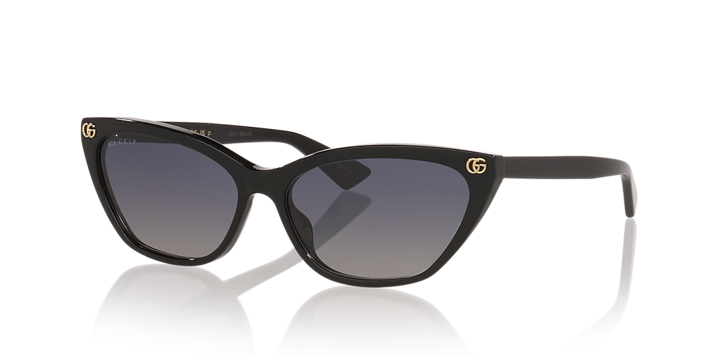 Gucci GG1815S L (58 - 15) with Grey lenses and Black frame