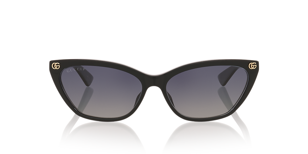 GUCCI GG1815S Black - Women Luxury Sunglasses, Grey Gradient Polarized Lens