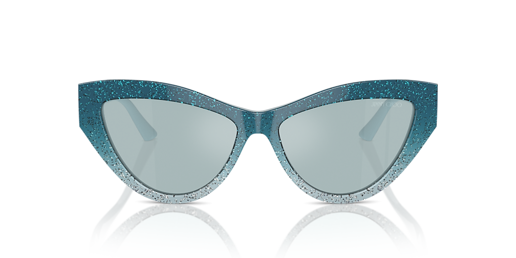 Jimmy Choo JC5004 M (55 - 15) with Blue lenses and Blue frame