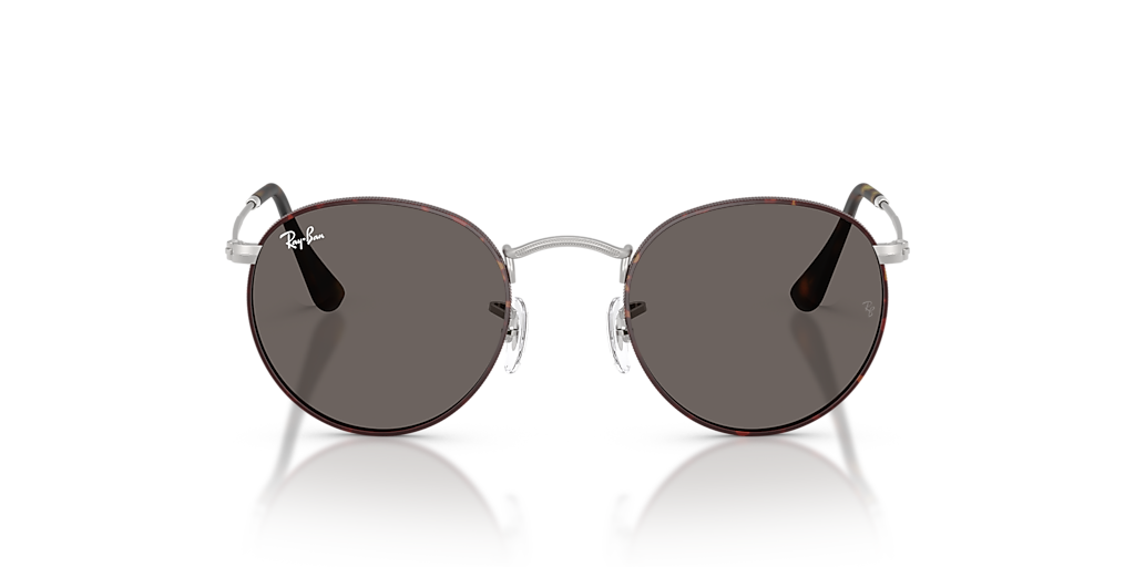 Ray-Ban RB3447 Round Metal L (53 - 21) with Grey lenses and
