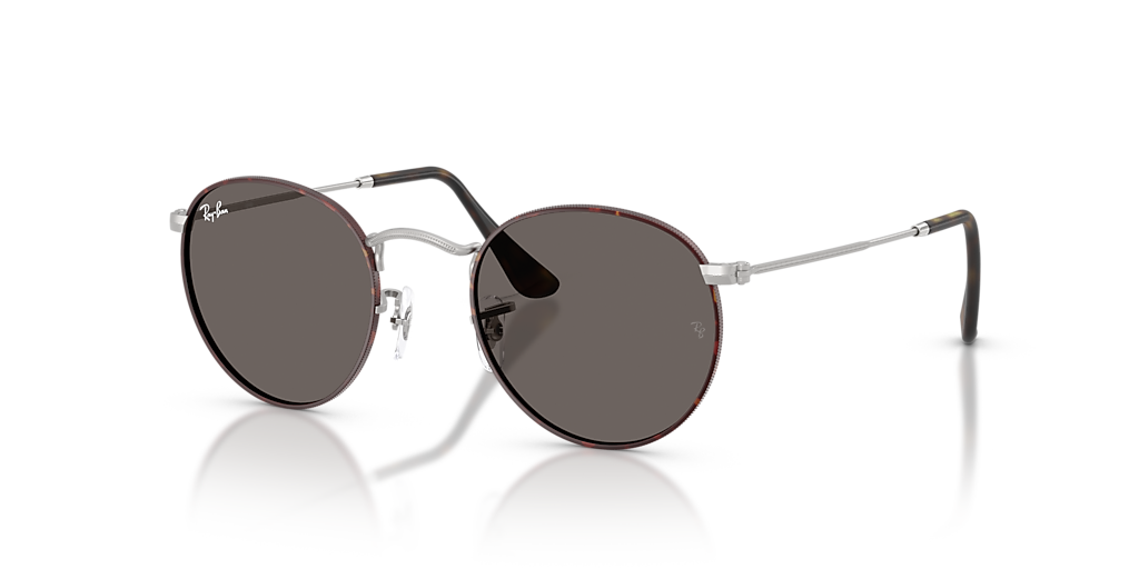 Ray-Ban RB3447 Round Metal S (50 - 21) with Grey lenses and