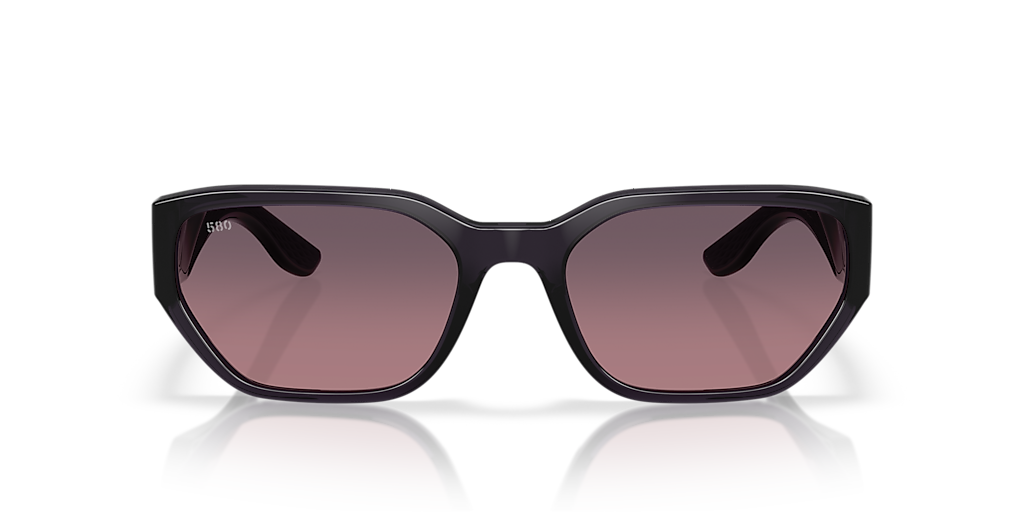 COSTA 6S9125 Clemente Translucent Pink Sands - Unisex Sunglasses, Rose Gradient Lens