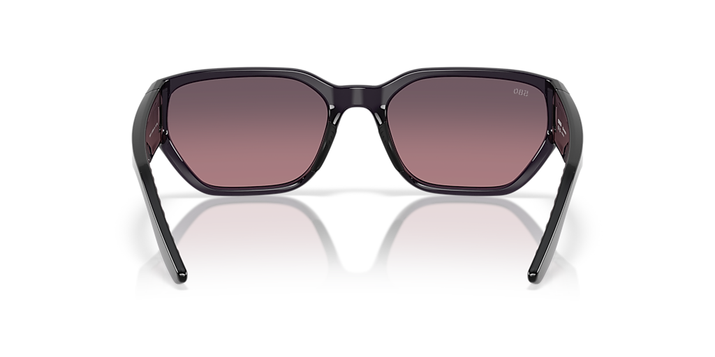 COSTA 6S9125 Clemente Translucent Pink Sands - Unisex Sunglasses, Rose Gradient Lens