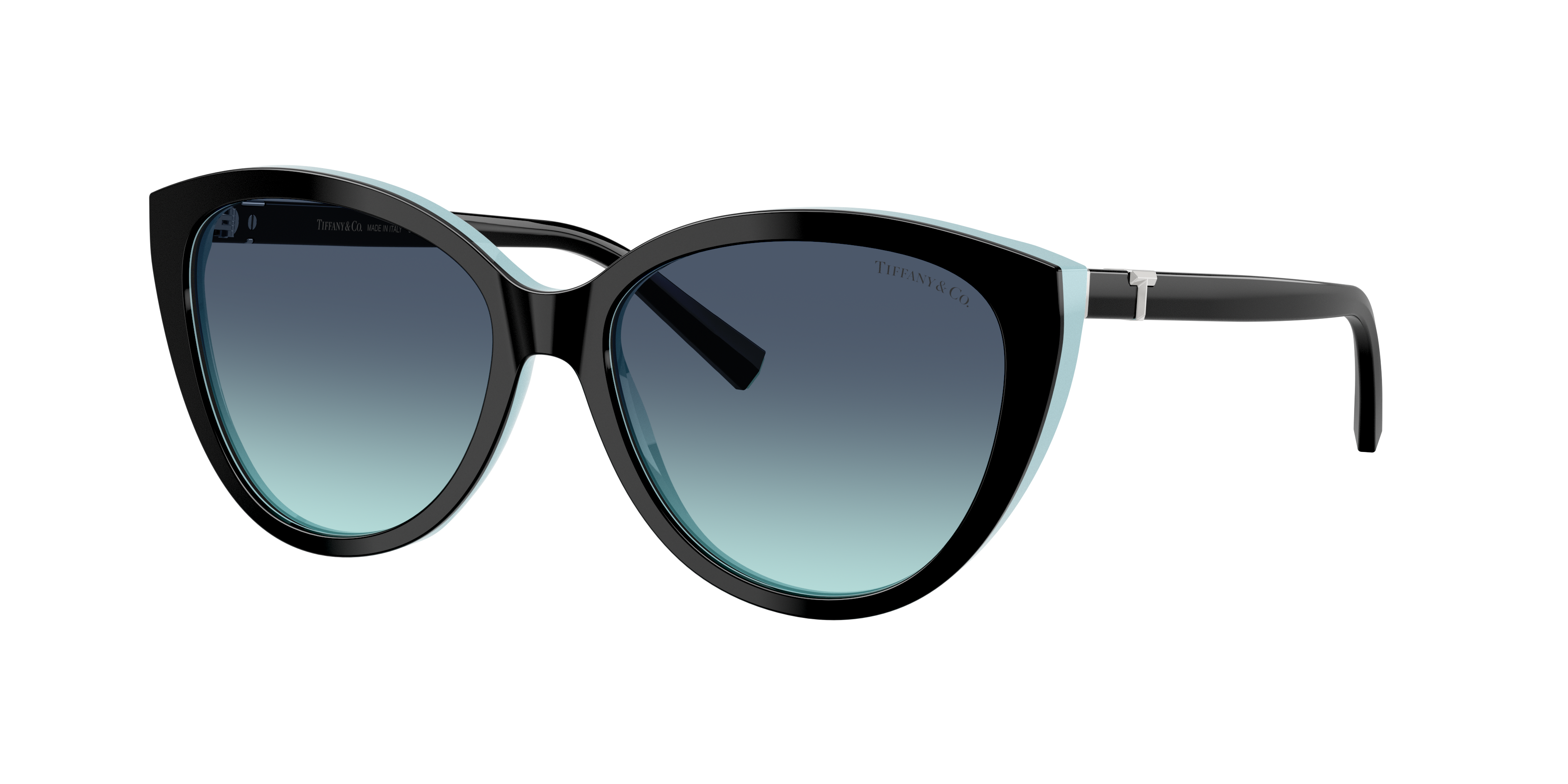 Tiffany & Co. TF4251F M (56 - 16) with Blue lenses and Black frame