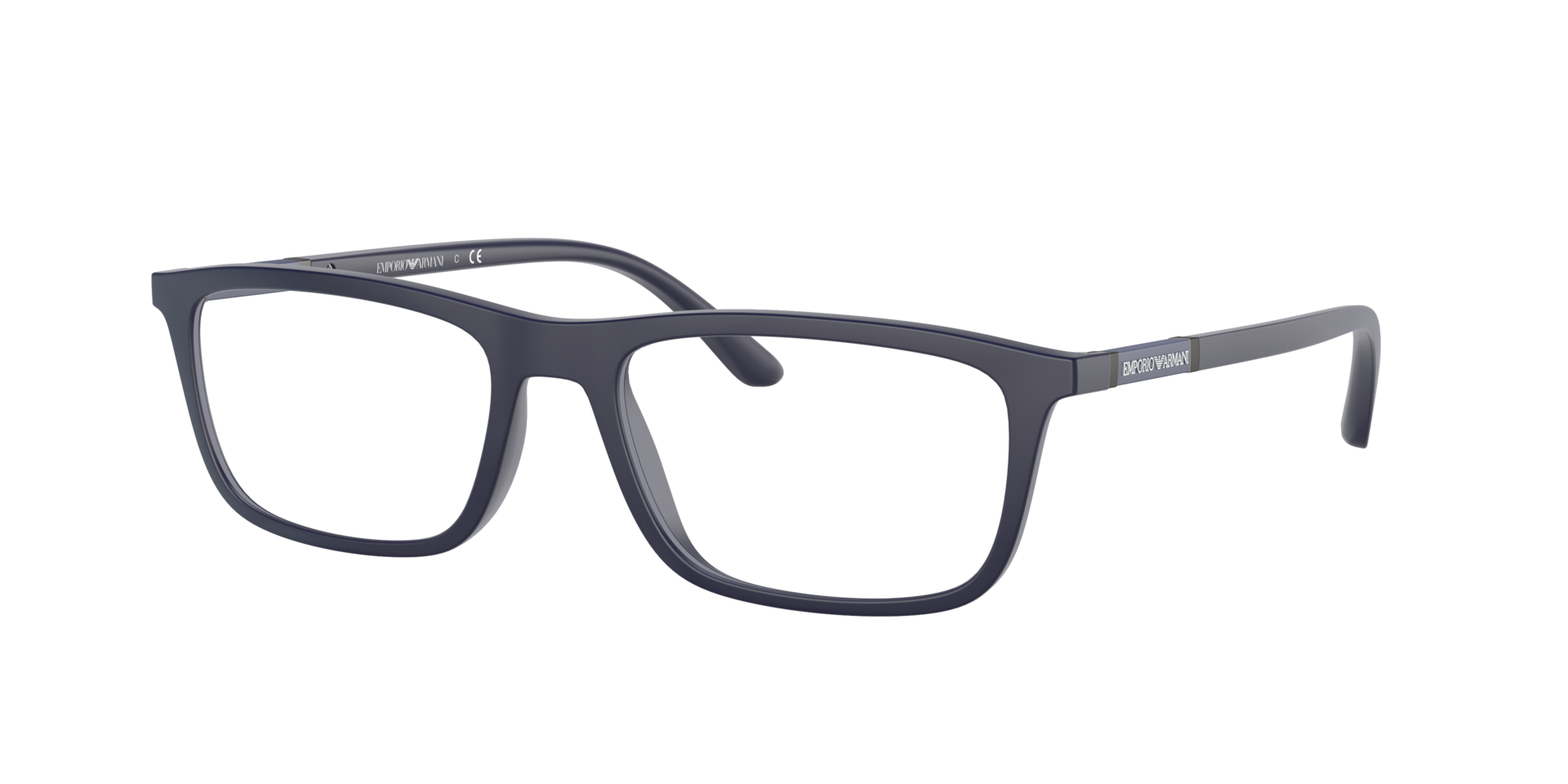Emporio Armani Man Sunglass EA4160 -  Frame color: Matte Blue, Lens color: Clear