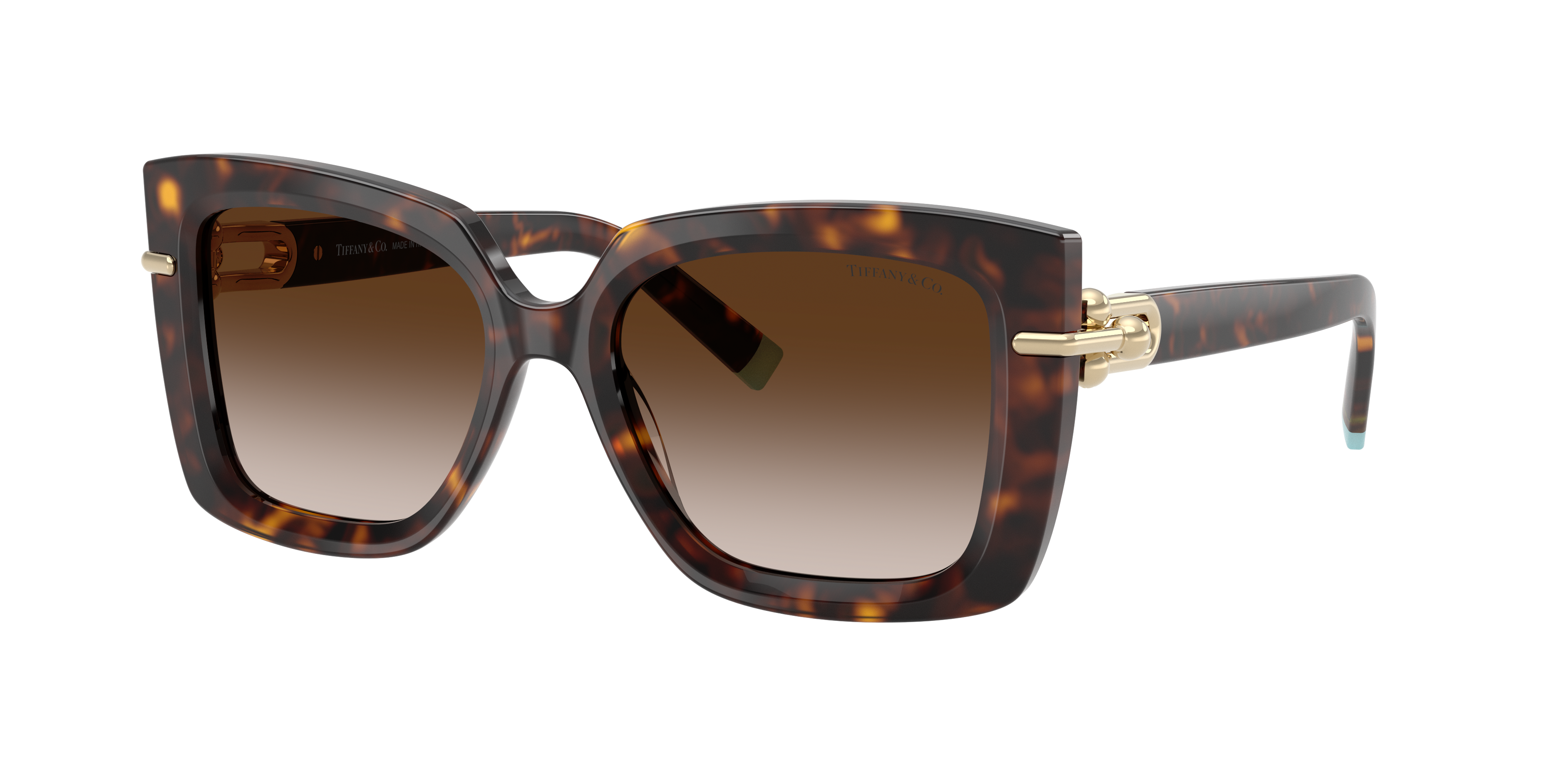 Tiffany & Co. Woman Sunglass TF4199 -  Frame color: Havana, Lens color: Brown Gradient
