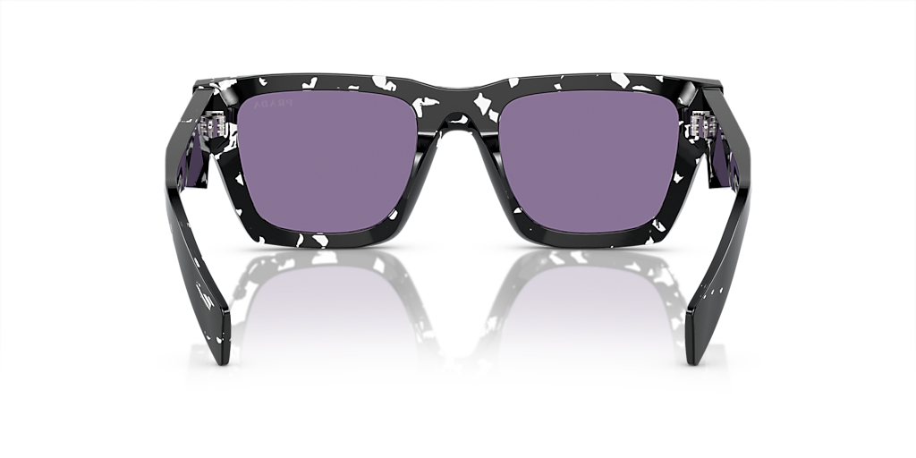 Prada PR A06S M (50 - 21) with Violet lenses and Black frame