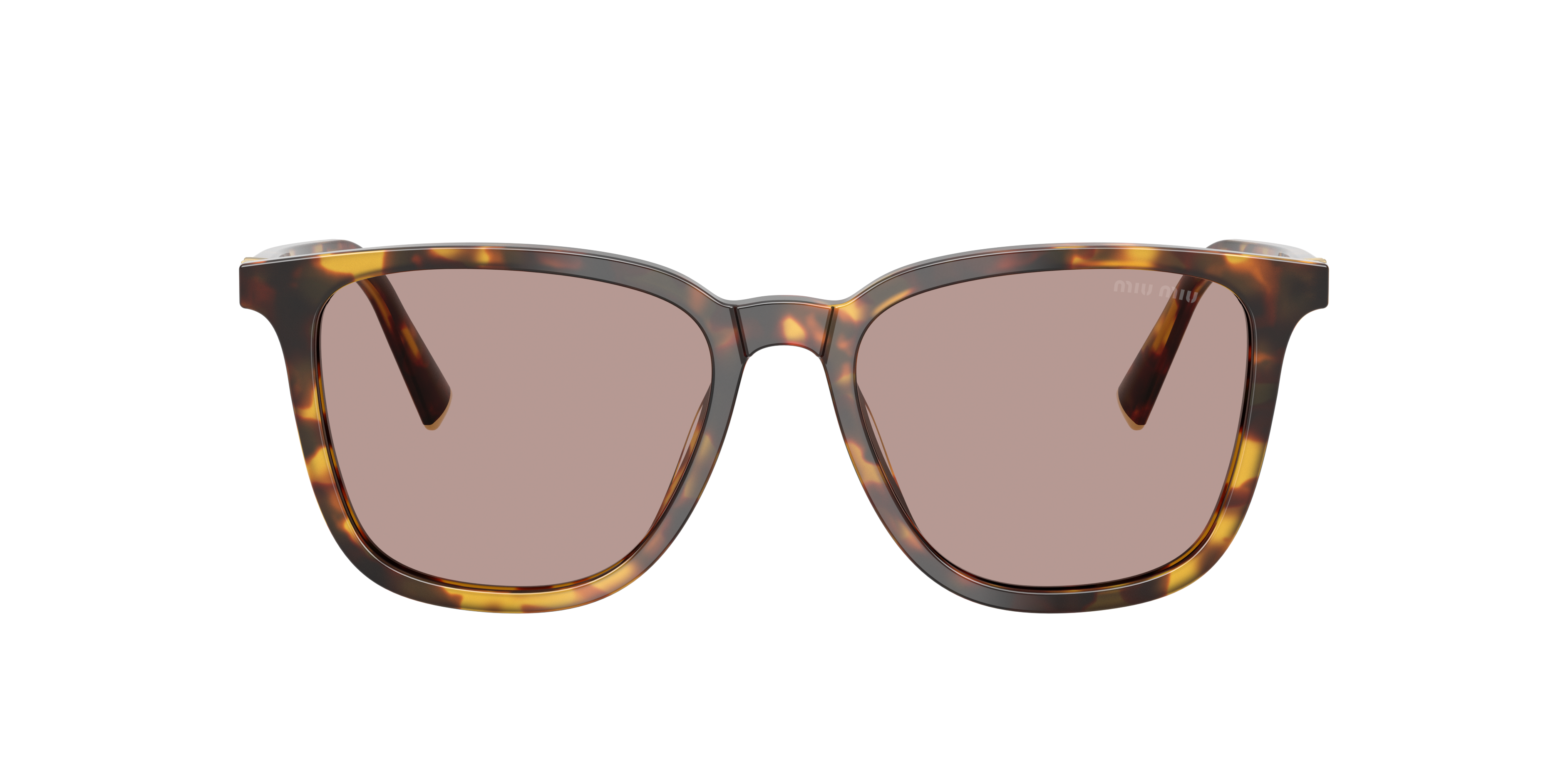 Miu Miu Woman Sunglass Mu B03s In Brown