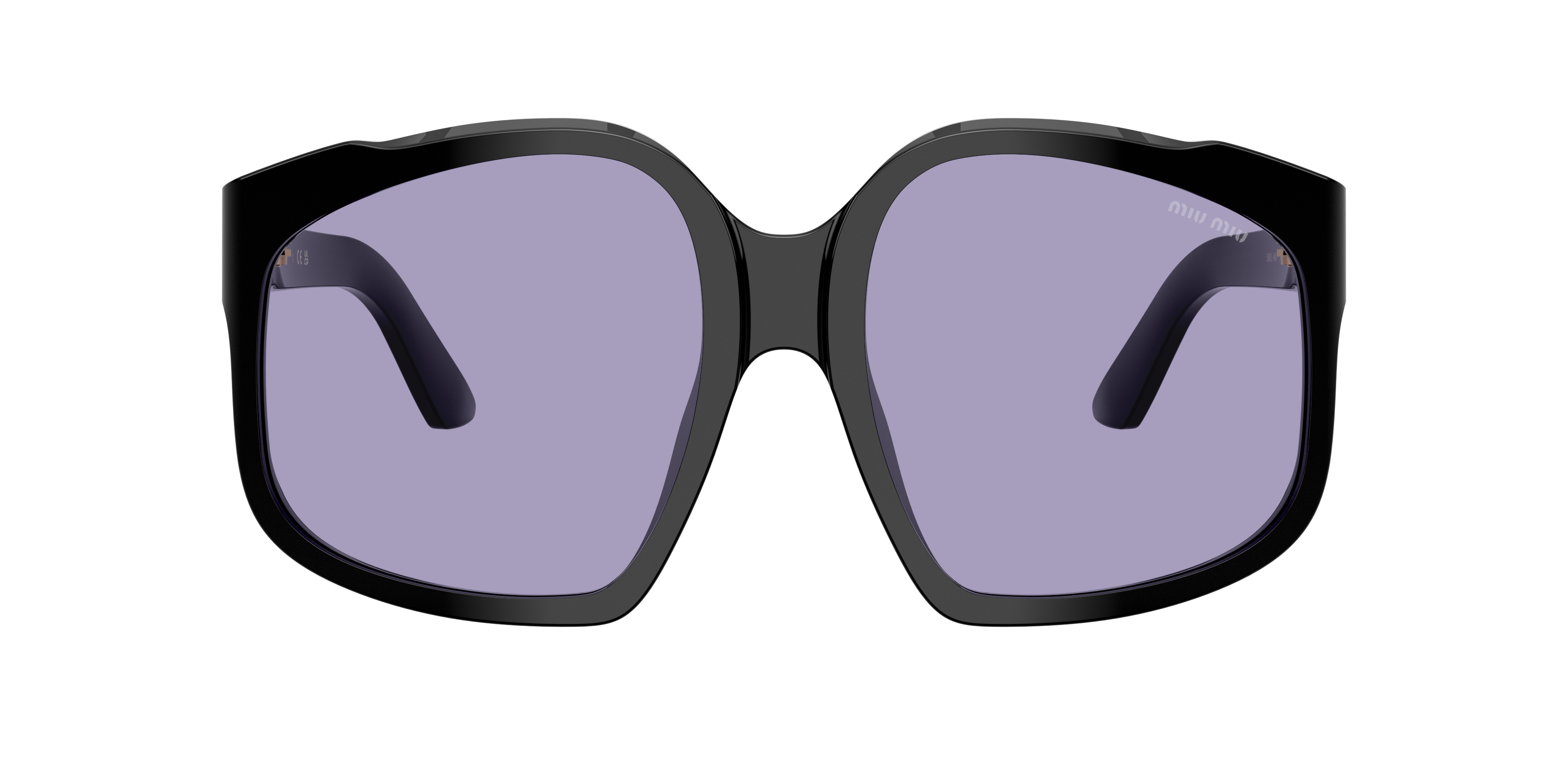m♡ Miu Miu MU A07S L (59 - 19) with Violet lenses and Black