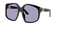 Miu Miu MU A07S L (59 - 19) with Violet lenses and Black