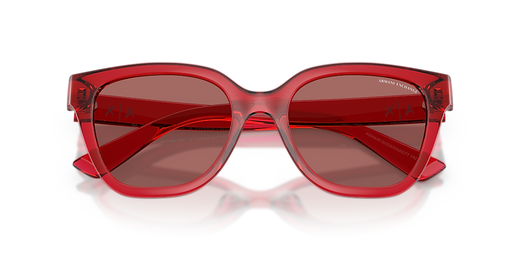 Armani Exchange AX4164SU M (53 - 19) with Violet lenses and  display picture 1