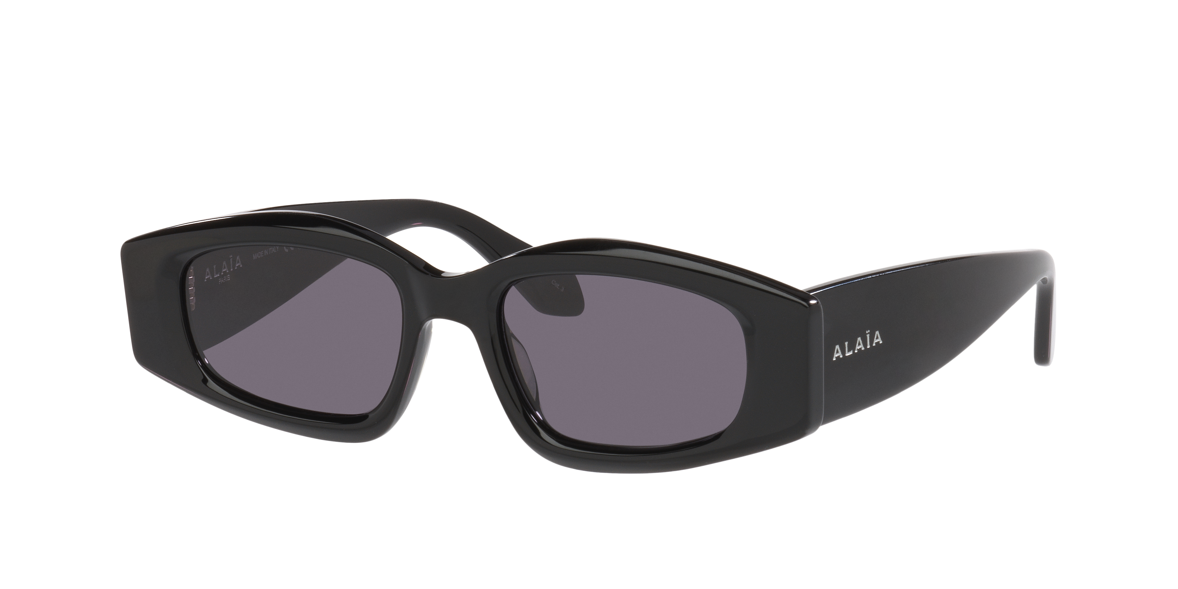 Alaia Woman Sunglass AA0079S -  Frame color: Black, Lens color: Grey