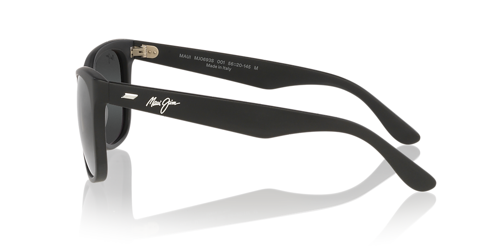 Maui Jim Kikonia Xl L (55 - 22) with Grey lenses and Black frame