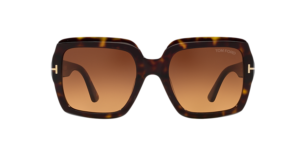 TOM FORD Kaya Tortoise Black - Women Luxury Sunglasses, Brown Lens