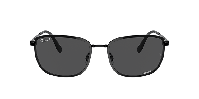 Ray-Ban RB3705 Chromance 57 Grey & Gunmetal Polarized Sunglasses  