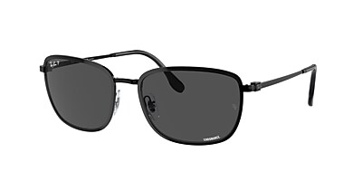 Ray-Ban RB3705 Chromance 57 Grey & Gunmetal Polarized Sunglasses  