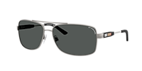 Sunglasses Burberry BE3074 XL (63 - 15) with Grey lenses and Silver frame - Variant link   