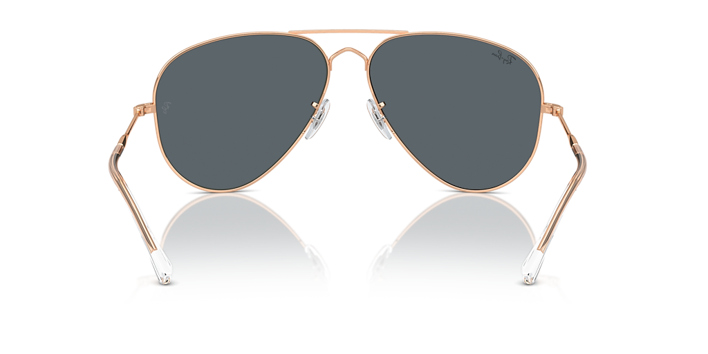 Ray-Ban Old Aviator XXL (62 - 14) with Blue lenses and Pink frame