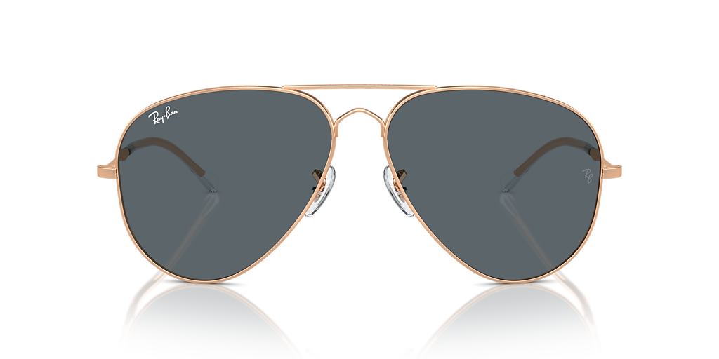 Ray-Ban Old Aviator XXL (62 - 14) with Blue lenses and Pink  display picture 2