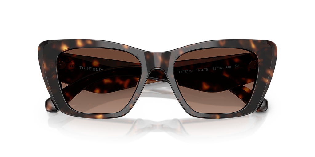 TORY BURCH TY7216U Dark Tortoise - Women Sunglasses, Brown Polar Lens