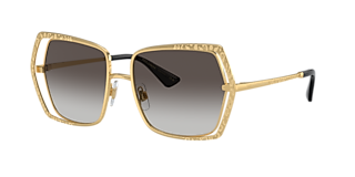 Dolce&Gabbana DG2279 XL (60 - 14) with Brown lenses and Gold frame