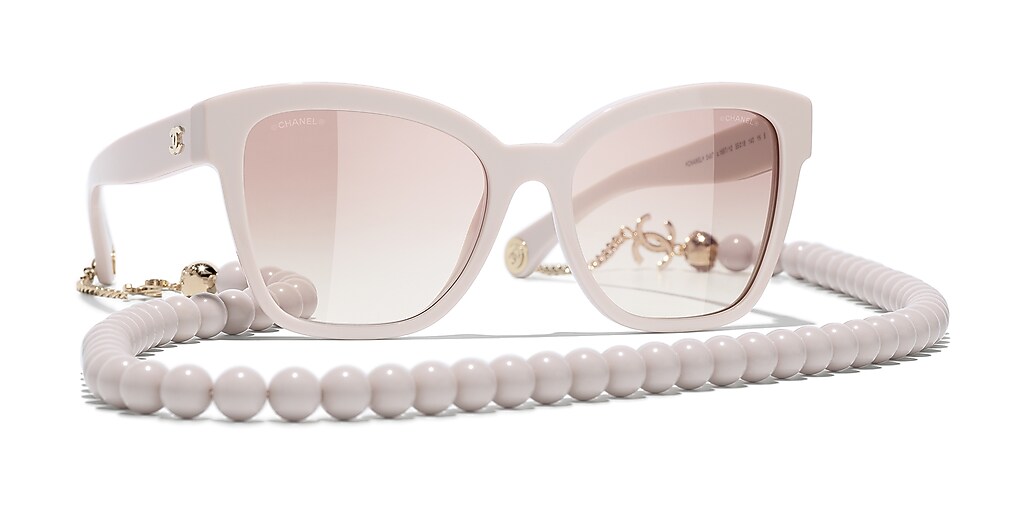 Chanel Square Sunglasses CH5487 M (55 - 18) with Brown