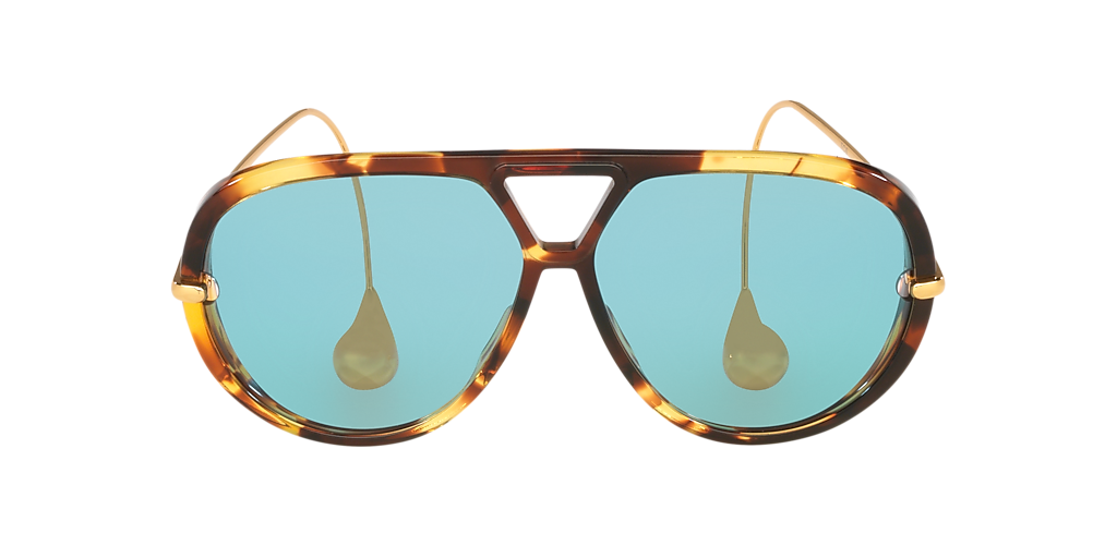 Bottega Veneta BV1273S XXL (63 - 12) with Green lenses and