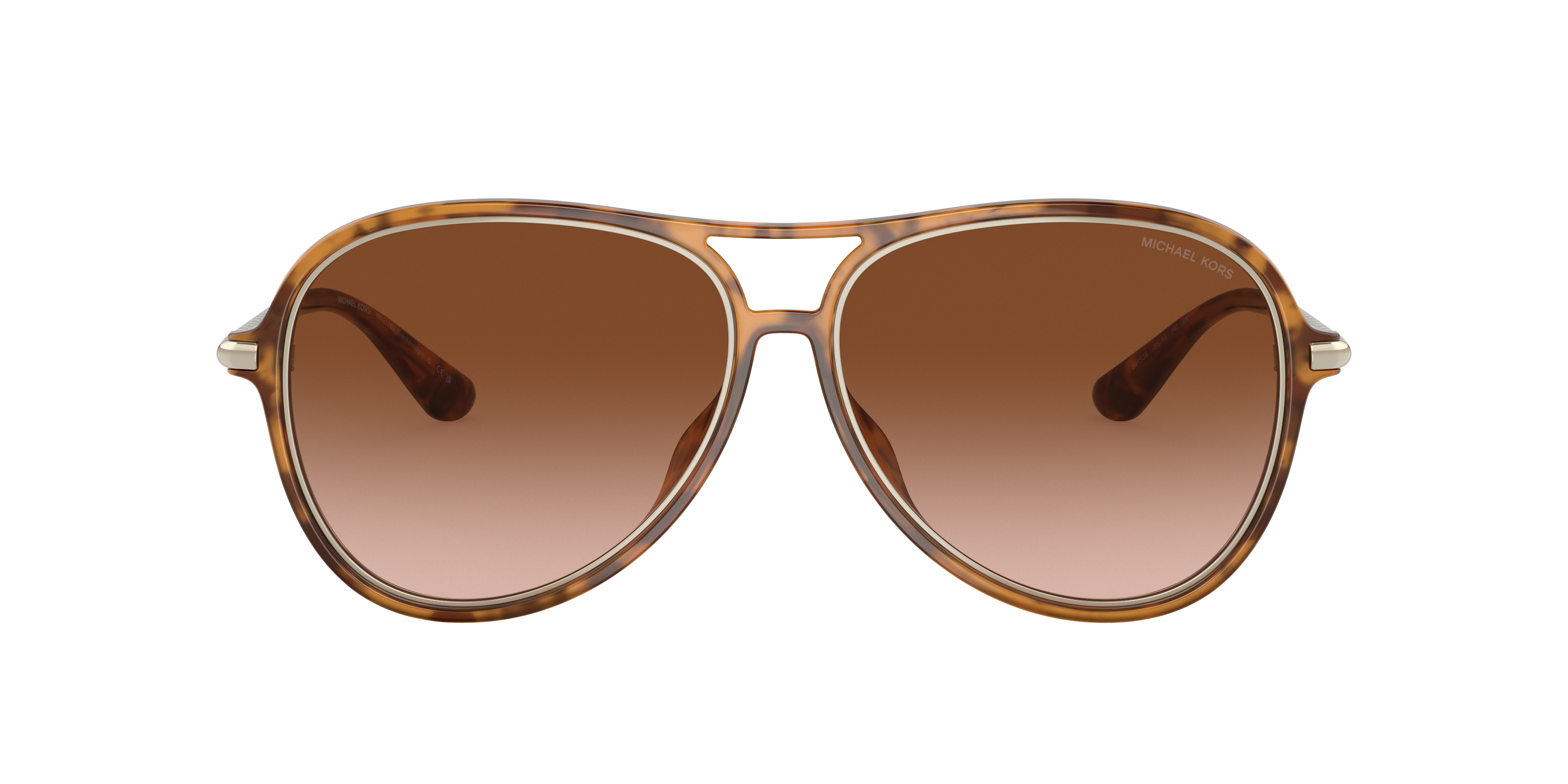 Michael Kors MK2176U Breckenridge XXL (58 - 13) with Brown