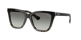 Burberry JB4386 Kids L (40 - 27) with Grey lenses and Brown