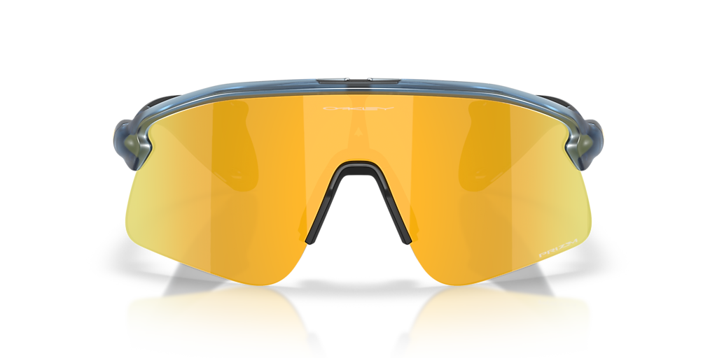 OAKLEY OO9518 Stunt Devil S Matte Transparent Abyss - Unisex Sunglasses, Prizm 24K Lens