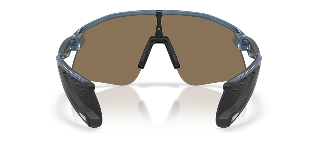 OAKLEY OO9518 Stunt Devil S Matte Transparent Abyss - Unisex Sunglasses, Prizm 24K Lens