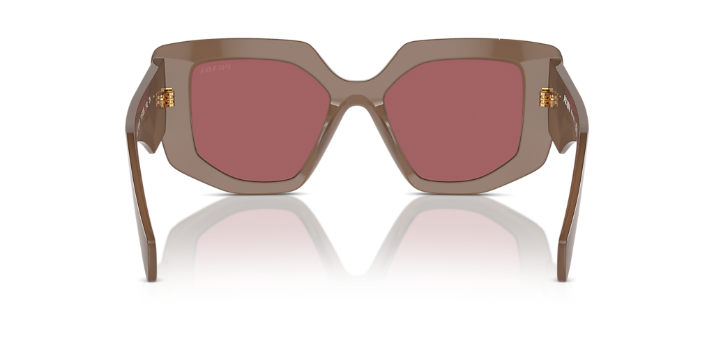 美品 PRADA MH132 QHH Prada PR 14WS M (52 - 20) with Brown lenses and Tortoise frame