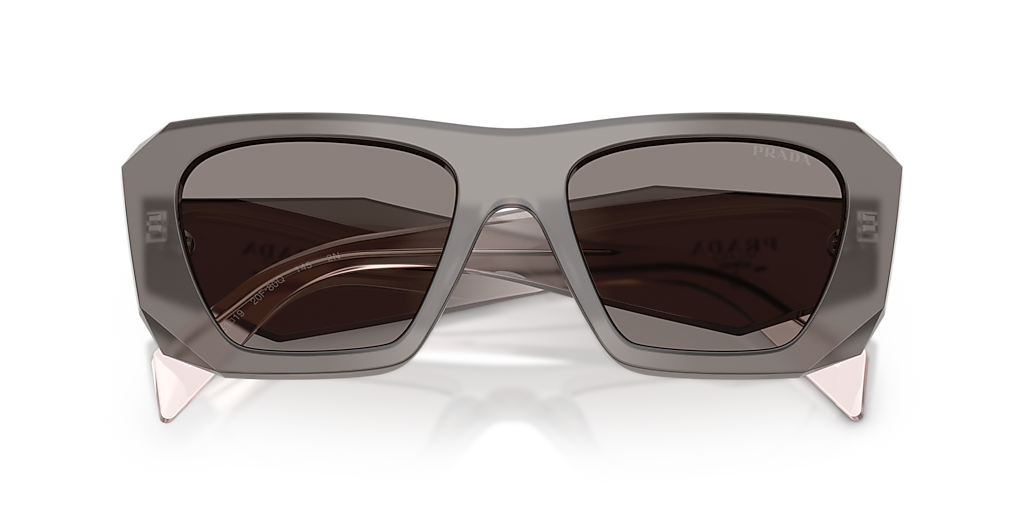 Prada PR B18S S (53 - 19) with Grey lenses and Grey frame