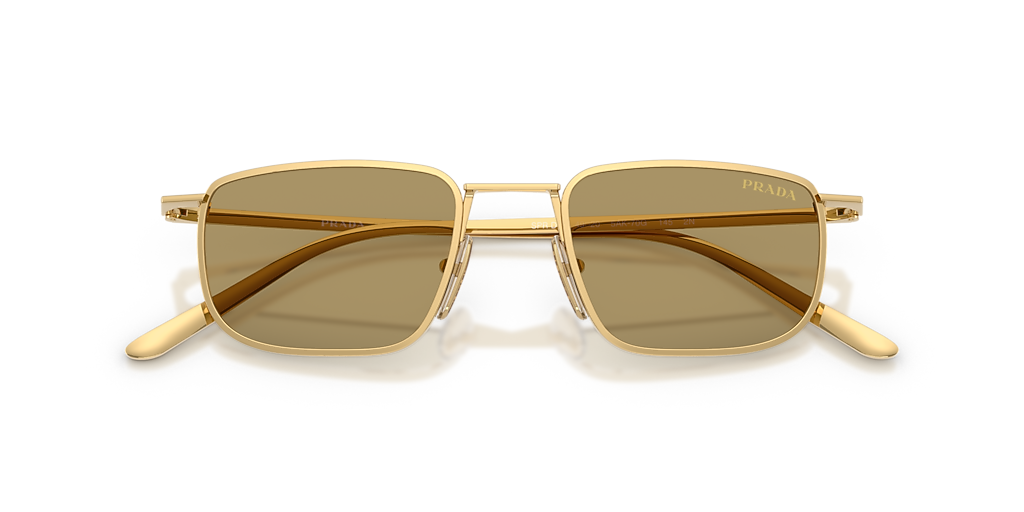 Prada PR D52S M (49 - 20) with Green lenses and Gold frame