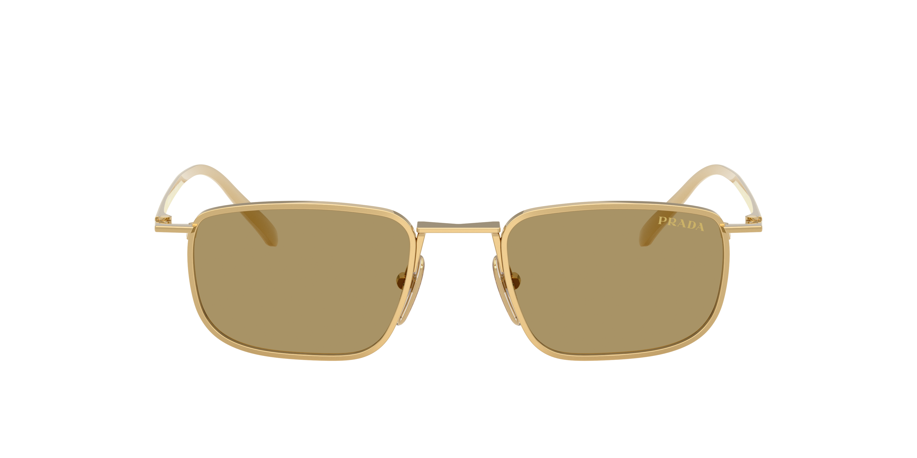 Prada PR D52S M (49 - 20) with Green lenses and Gold frame