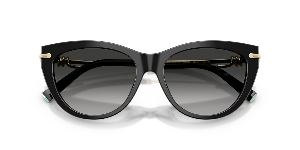 Tiffany & Co. TF4253F XL (55 - 16) with Grey lenses and Black
