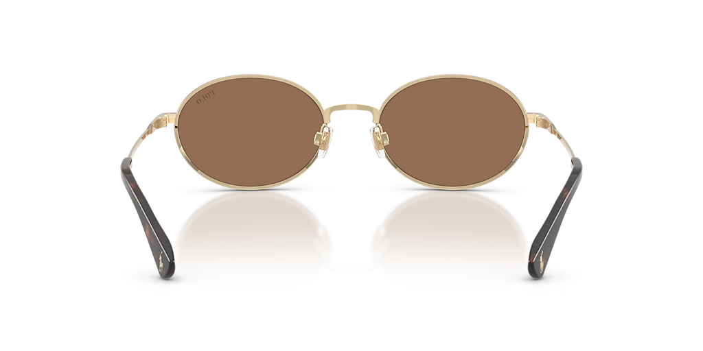 Polo Ralph Lauren PH3162 L (53 - 19) with Brown lenses and Gold