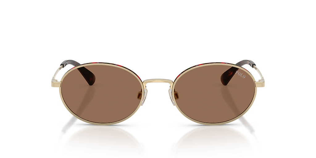 美品 Ralph Lauren ゴールドフレーム サングラス「PH3149」 Polo Ralph Lauren PH3162 L (53 - 19) with Brown lenses and Gold