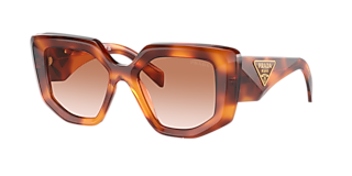 Prada PR 24XS XS (52 - 18) with Grey lenses and Black frame  display picture 3
