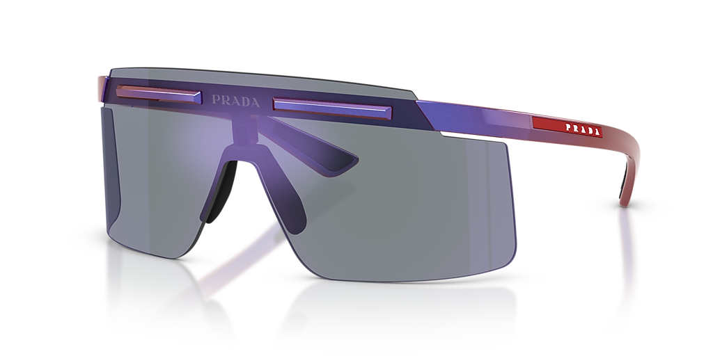 Prada Linea Rossa PS B06S L (0 - 140) with Blue lenses and Violet