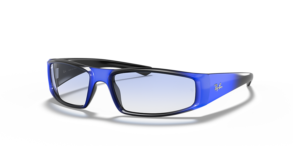 Ray-Ban RB4335 サイズ58 Amazon.com: Ray-Ban Rb4335 Rectangular Sunglasses, Black