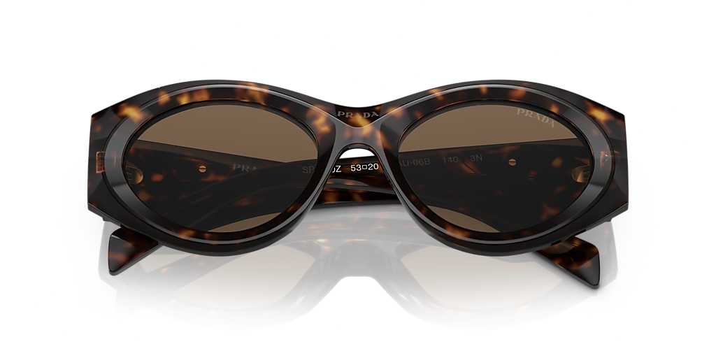Prada PR 20ZS M (53 - 20) with Brown lenses and Tortoise  display picture 2