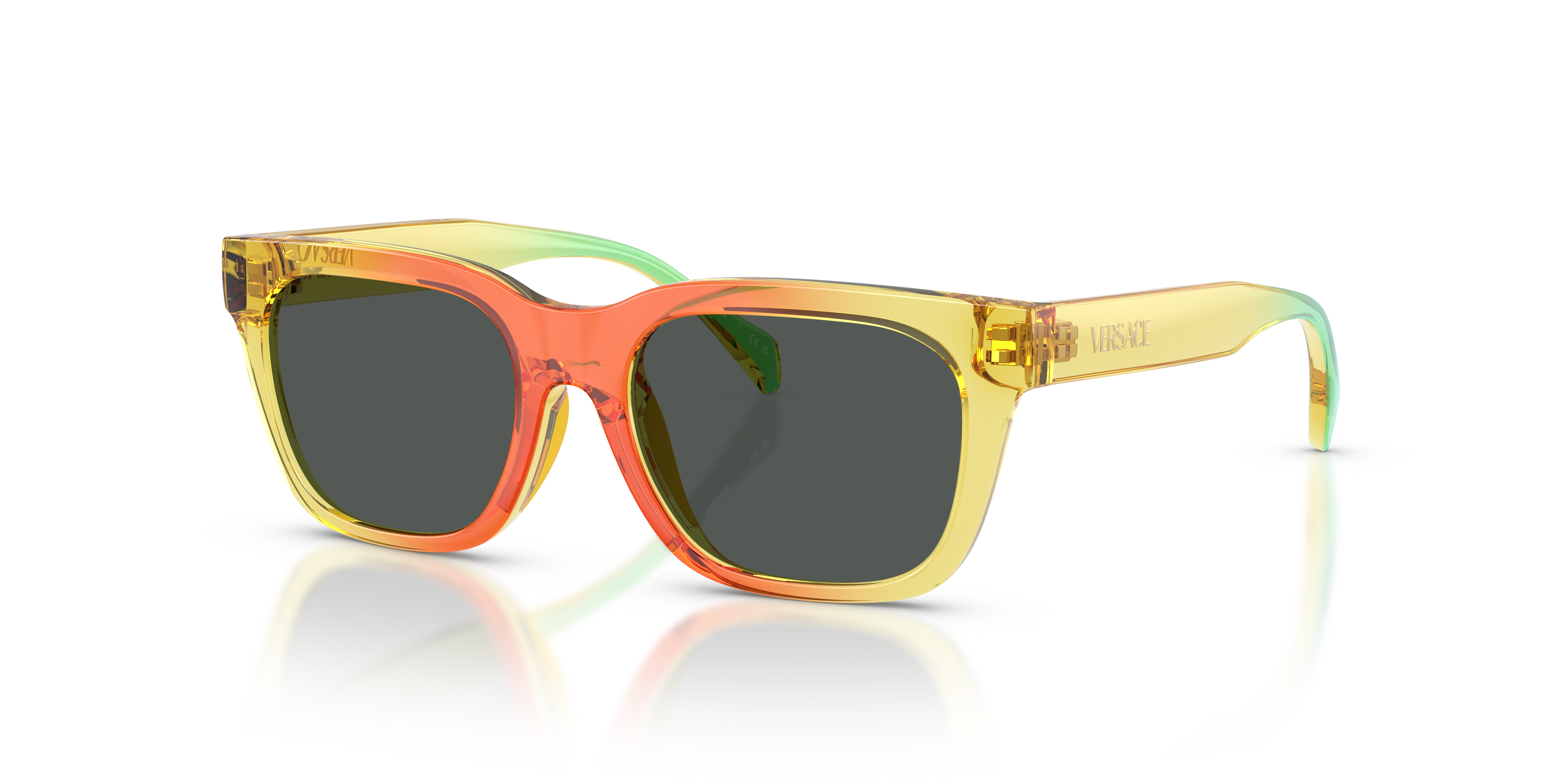 Versace VK4006U S (47 - 16) with Grey lenses and Yellow frame