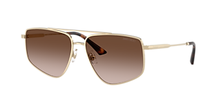 Jimmy Choo JC4004HB L (59 - 16) with Brown lenses and Gold