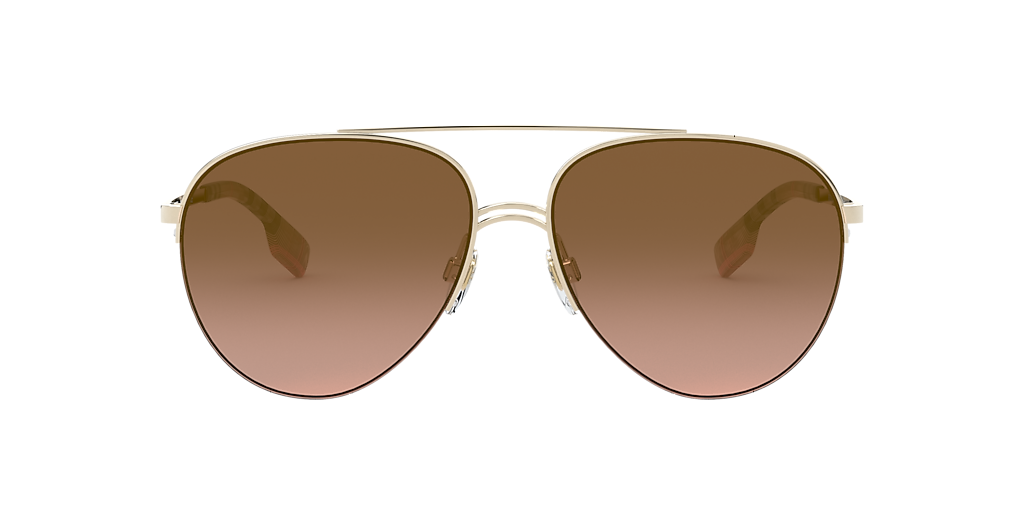 Burberry Ferry L (59 - 15) with Brown lenses and Gold frame