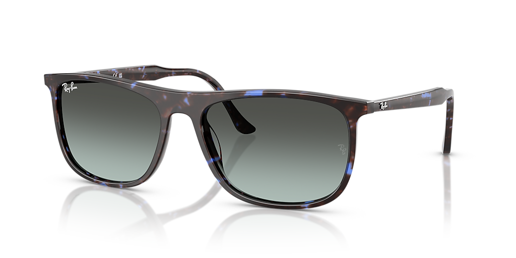 Ray-Ban RB2216 XXL (61 - 18) with Blue lenses and Blue frame