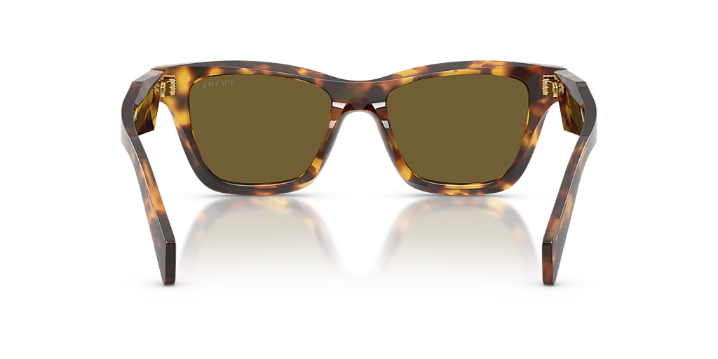 Prada PR C07SF S (52 - 16) with Brown lenses and Tortoise frame