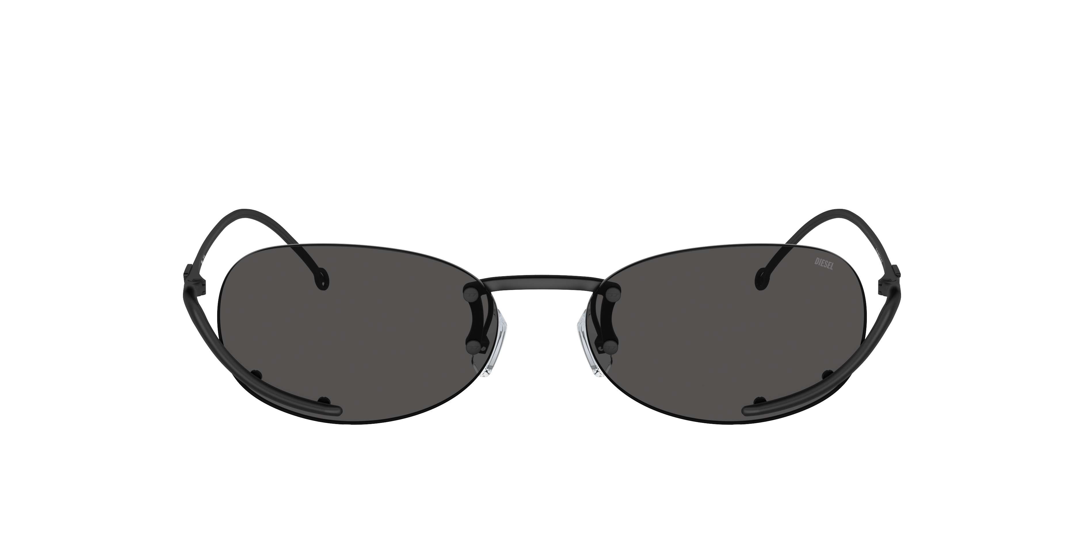 Diesel Unisex Sunglass Dl1004 In Dark Grey